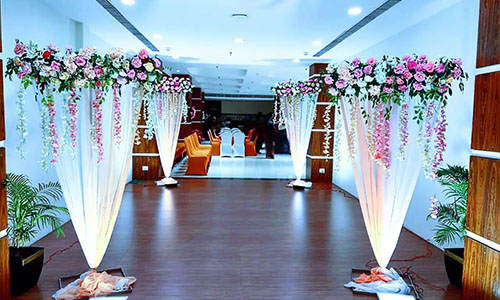 Party hall decoration